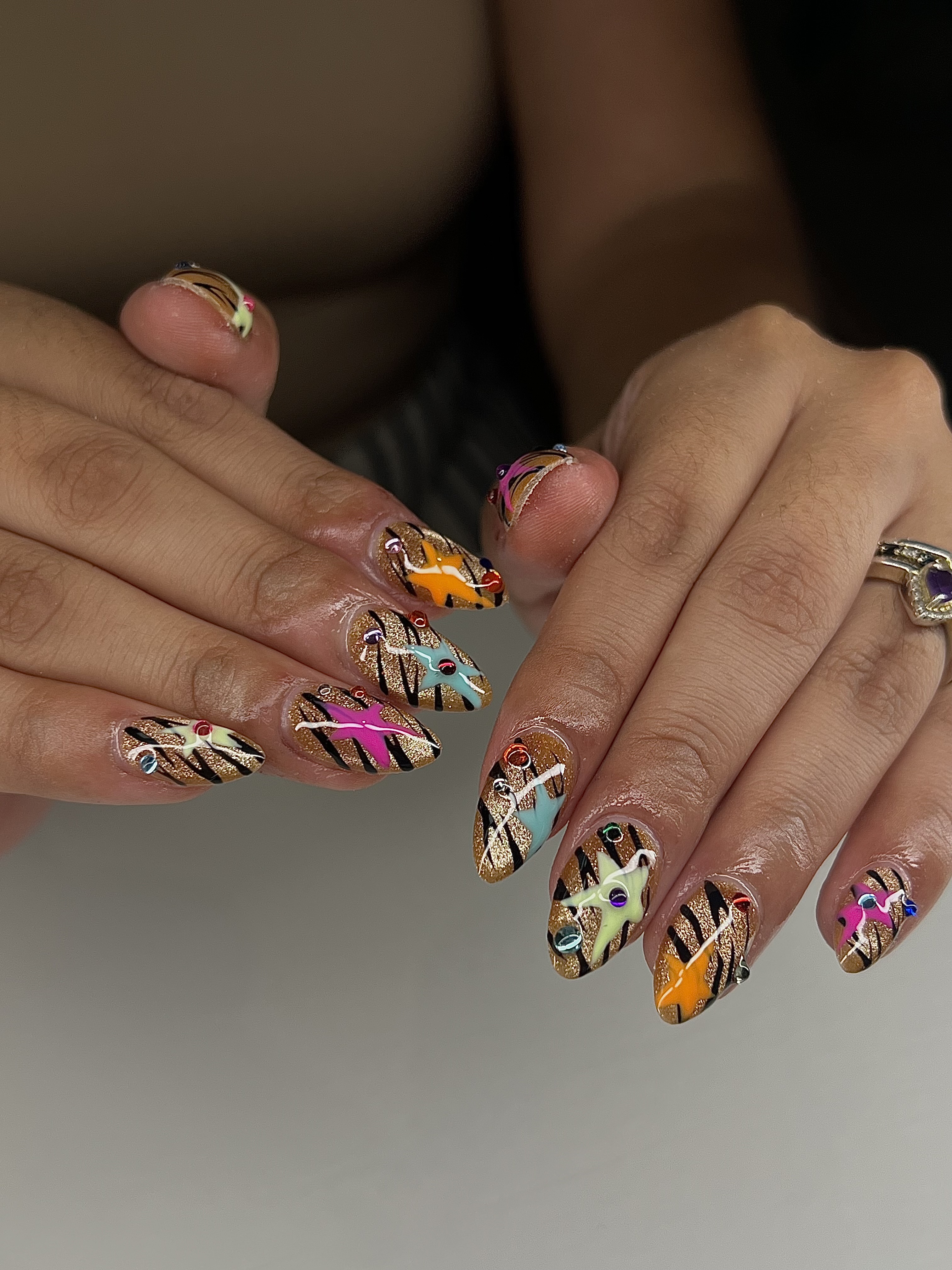 Recent beauty work by Aariesfirenails