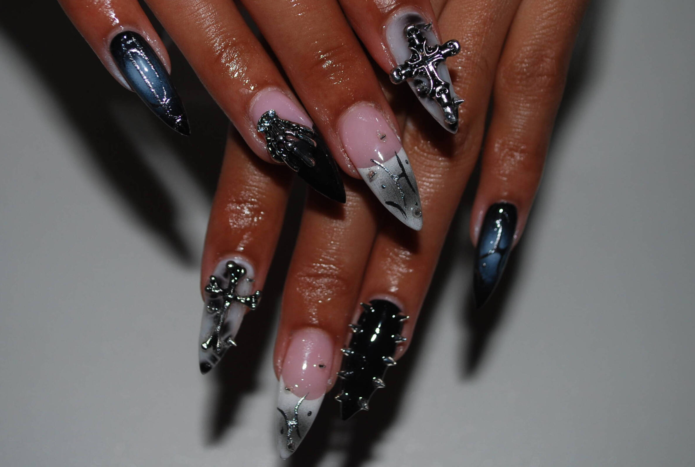 Midnight Chrome Cross Set
