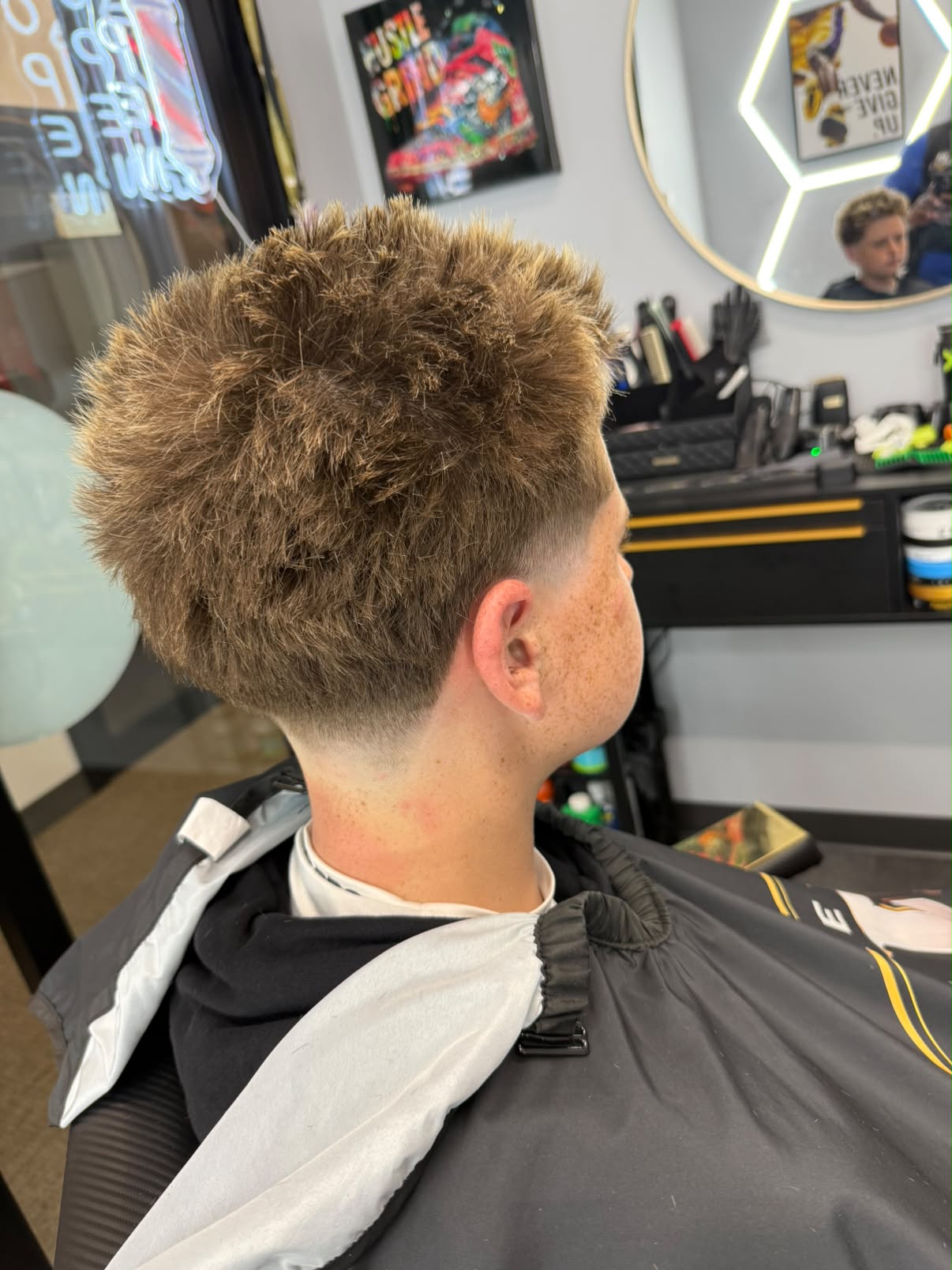 The Fade Room Blessed Cuts portfolio work